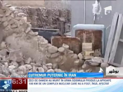 Iran: Cutremur cu magnitudinea 6,3 in apropierea centralei nucleare de la Bushehr