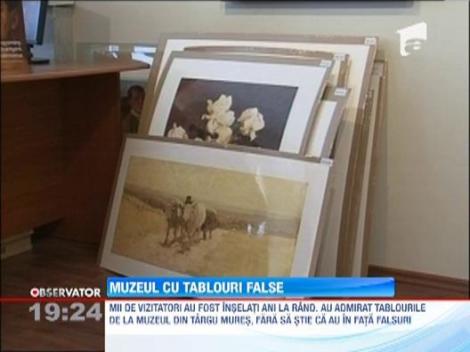 O fosta directoare a muzeului din Mures ar fi inlocuit cu falsuri 18 tablouri