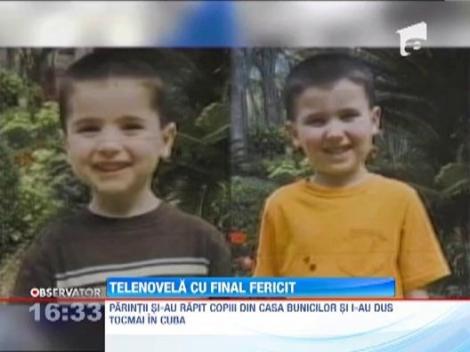 Doi parinti si-au rapit copiii din casa bunicilor si i-au dus in Cuba