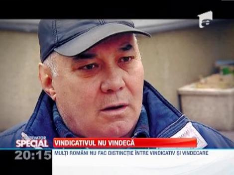 Romanii nu cunosc sensul cuvantului "vindicativ"