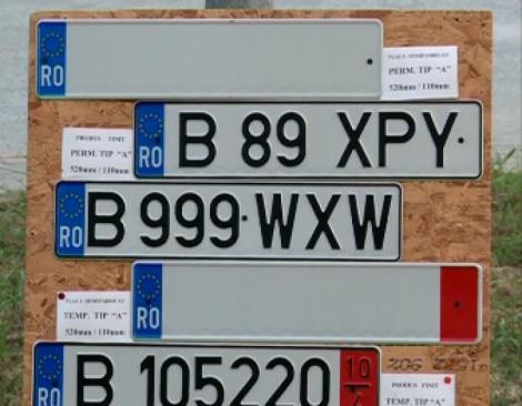 Gata cu SEX sau XXX! Numerele de inmatriculare "nepotrivite" vor fi interzise!