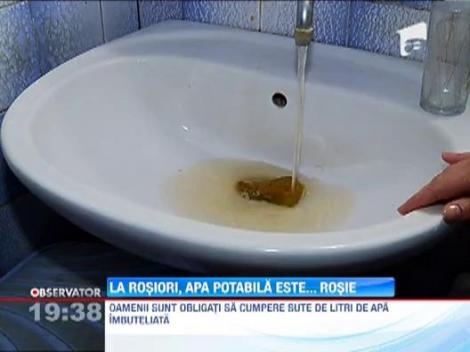 Apa potabila este rosie la Rosiorii de Vede