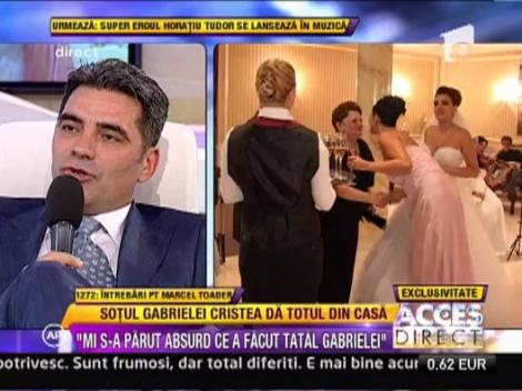 Marcel Toader: "Fratele Gabrielei a vrut sa o bage cu forta in masina"