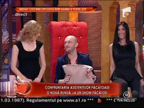 Confruntarea asistentelor pacatoase: Ella vs. Jasmine! Trebuie sa vezi cum rade Jasmine! Razi si tu, cu lacrimi...