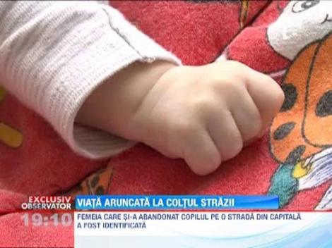 Si-a abandonat pruncul intr-o punga la coltul unei strazi