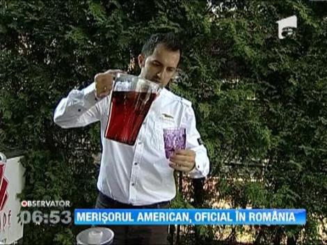 Anca Rusu, "ambasadorul" merisorului american in Romania!