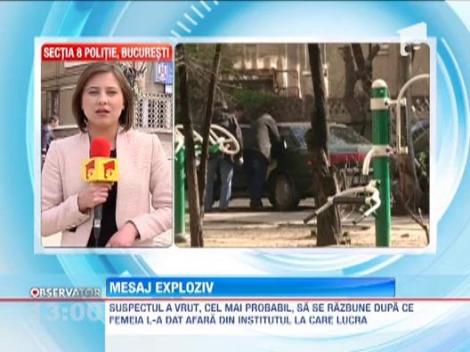 Bucuresti: O femeie a alertat politia dupa ce a primit un mesaj de amenintare pe telefonul mobil