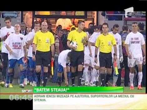 Rapidistii fierb inaintea duelului cu Steaua