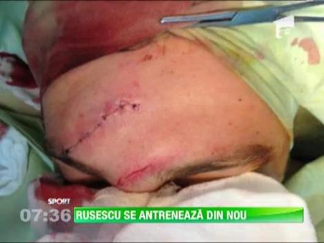 Raul Rusescu a revenit la antrenamentele Stelei