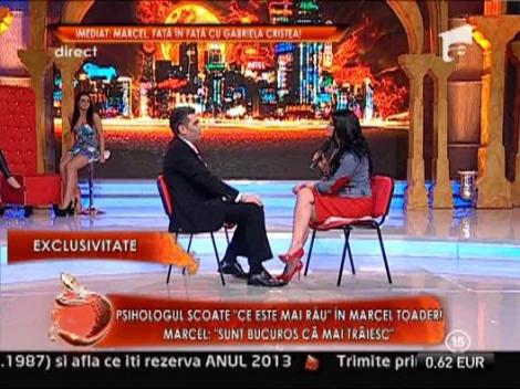 Marcel Toader, "descusut" de psihologul Nicoleta Vascan