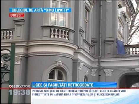 Importante facultati si licee din tara risca sa fie mutate