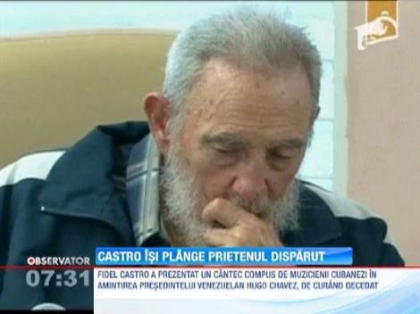 Fidel Castro si-a facut din nou aparitia in fata camerelor de luat vederi