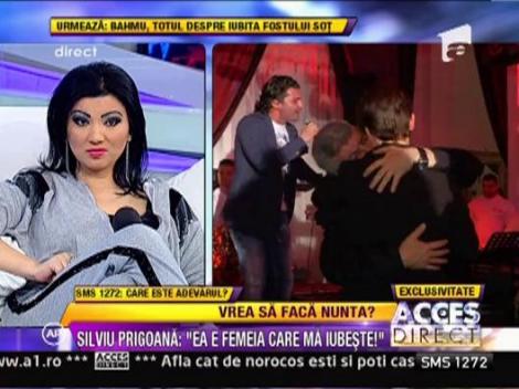 Adriana Bahmuteanu: "Silviu Prigoana, acum 10 zile, imi spunea ca ma iubeste"