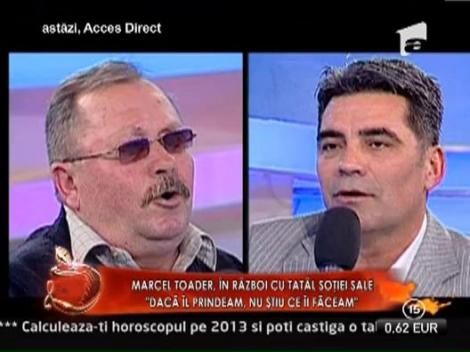 Marcel Toader, in razboi cu tatal Gabrielei Cristea: "Daca te prindeam, nu stiu ce iti faceam!"