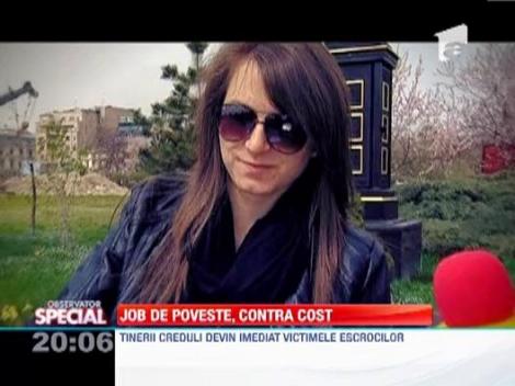 Escrocii scot bani chiar si de la someri