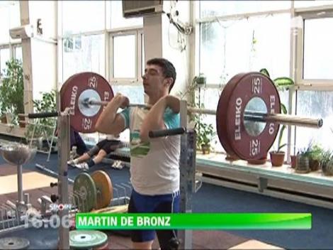 Razvan Martin a castigat bronzul la categoria 77 de kilograme din cadrul Campionatului European de haltere