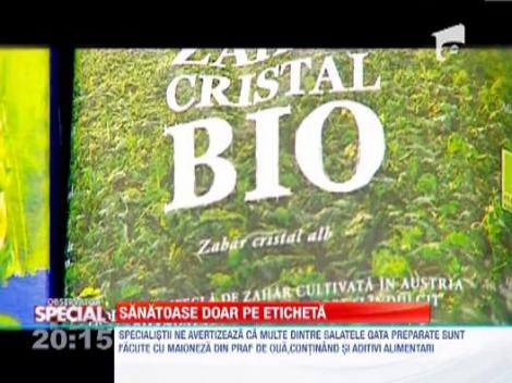 Produsele BIO "de-a gata" sunt adevarate bombe calorice