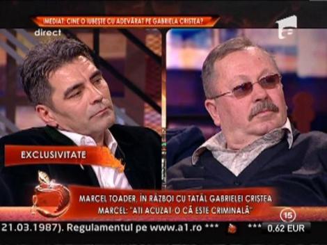 Tatal Gabrielei Cristea: "Mama fostului iubit a vrut sa o omoare pe Gabriela!"