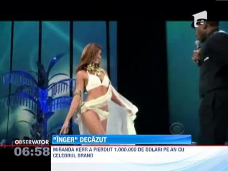 Miranda Kerr nu mai este "ingeras" Victoria's Secret