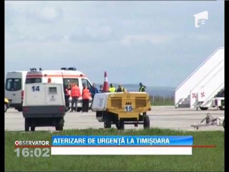 Aterizare de urgenta pe aeroportul din Timisoara