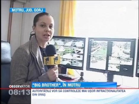Orasul Motru, impanzit cu camere de supraveghere
