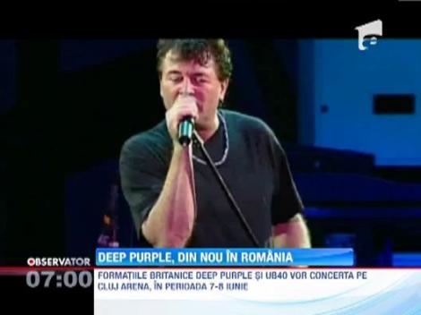 Deep Purple si UB 40, la "Cluj Arena Music Fest"