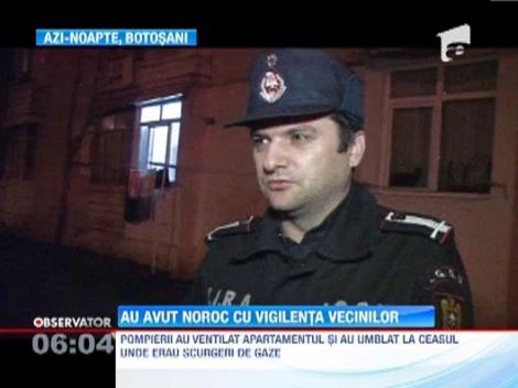 Pericol de explozie intr-un bloc din Botosani