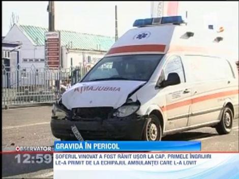 Neatentia unui sofer era sa omoare o gravida