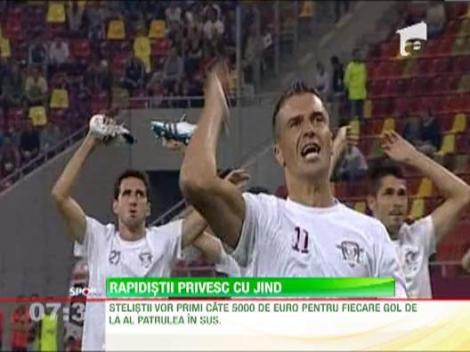 Stelistii primesc 5000 de euro de la al patrulea gol marcat in Giulesti