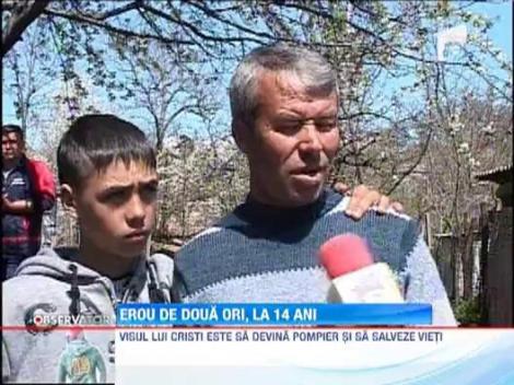 Erou de doua ori, la 14 ani