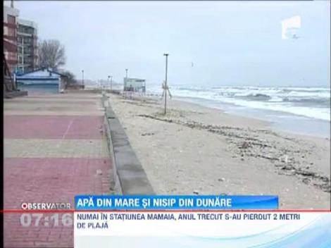 Plajele de pe litoral vor fi "imbogatite" cu nisip de la Dunare