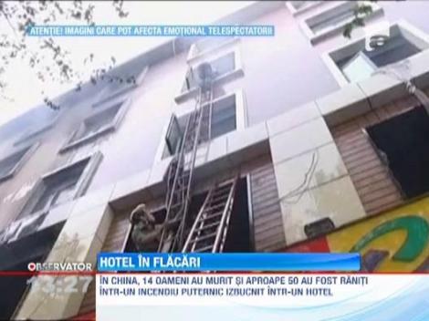 Hotel cuprins de flacari in China