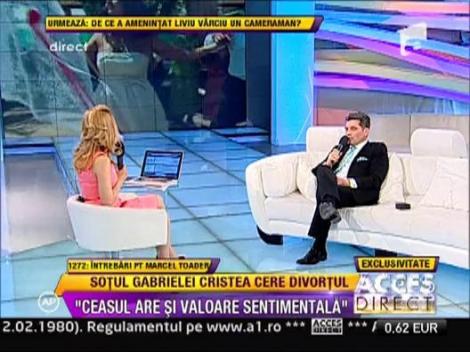 Marcel Toader: "In scurt timp Gabriela se va imbogati"