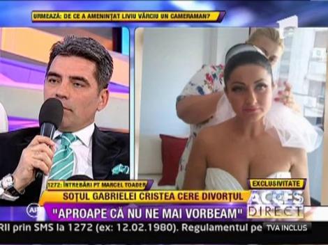 Marcel Toader: "Daca Gabriela mergea la inmormantare, rudele o linsau"