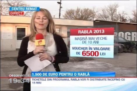 1500 de euro pentru o rabla