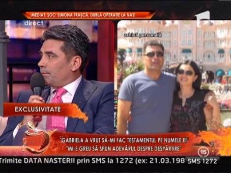 Marcel Toader dezvaluie adevarul motiv al divortului: "A cerut sa trec tot pe numele ei"