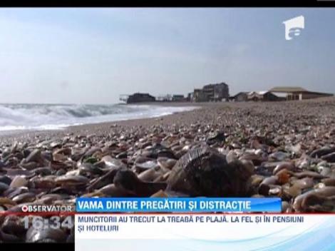 Vama Veche, pregatiri pentru distractie