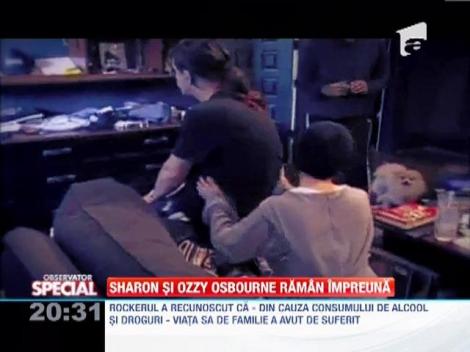 Ozzy Osbourne si sotia lui, Sharon, nu vor divorta!