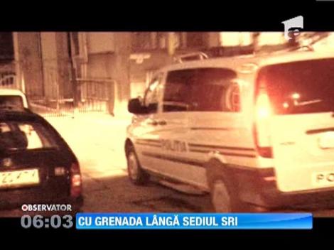 Un barbat a amenintat ca va detona o grenada langa sediul SRI din Botosani