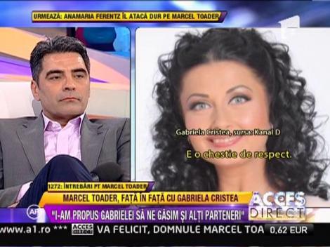 Marcel Toader: "Nu aveam timp de o amanta"