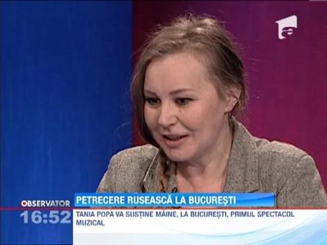Petrecere ruseasca la Bucuresti, cu Tania Popa
