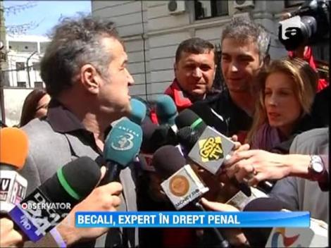 Gigi Becali a facut din nou spectacol in sala de judecata