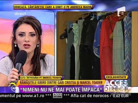 Marcel Toader, despre divortul de Gabriela Cristea: "Nimeni nu ne mai poate impaca"