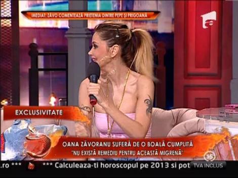 Oana Zavoranu: "Am mostenit migrena de la bunica mea"