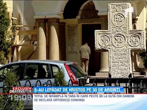 In fata unei oferte financiare, o parte dintre romani s-ar lepada de religia in care au fost botezati