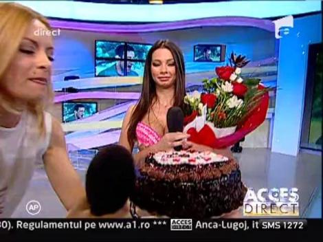 Iuliana Luciu, serbata in platoul Acces Direct