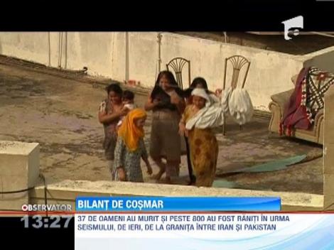 Bilantul cutremurului din Iran si Pakistan