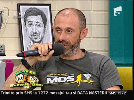 Paul Dicu, maratonistul care a fugit 250 de kilometri prin desert! In Maroc, fara apa!