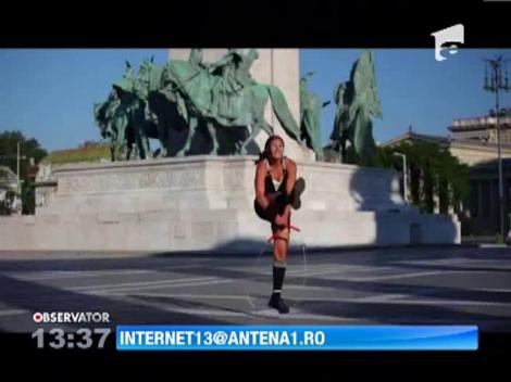 Demonstratie sarituri de coarda