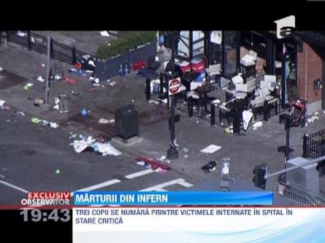 La 3 zile de la atentatele din Boston, localnicii sunt inca in soc